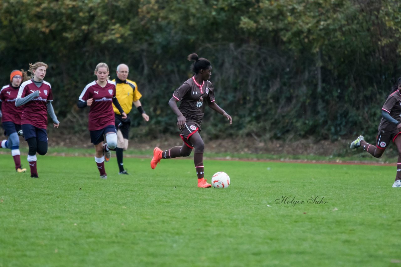 Bild 163 - C-Juniorinnen Halstenbek-Rellingen - St.Pauli : Ergebnis: 0:5